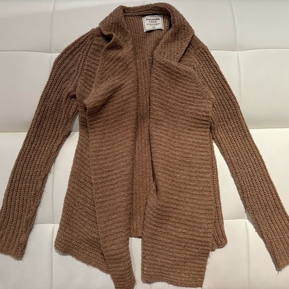 Abercrombie & Fitch XS Light Brown Cardigan - Picture 4 of 5